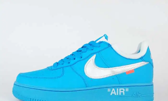 Кроссовки Nike Air Force 1 Low x Off-White MCA Blue, фотография 1
