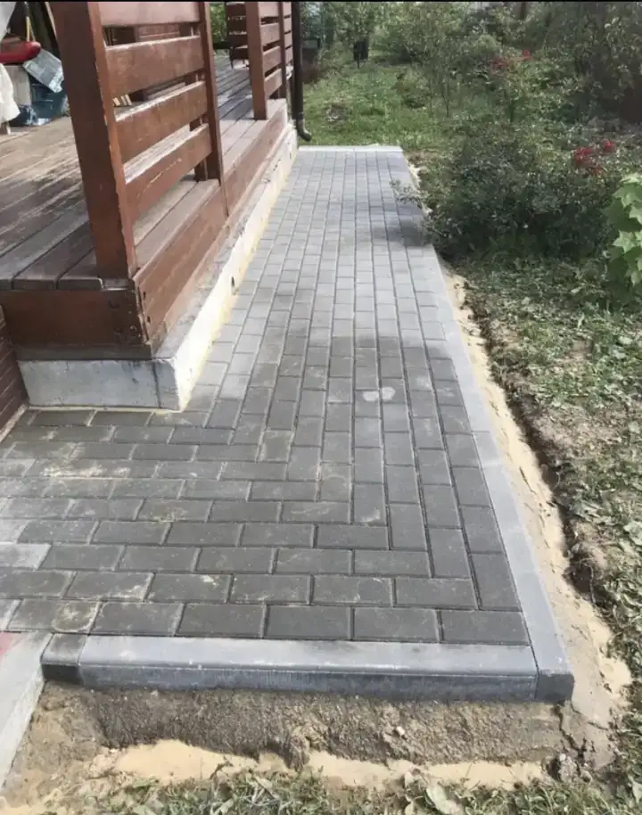 Укладка Тротуарной плитки и Брусчатки, фотография 6