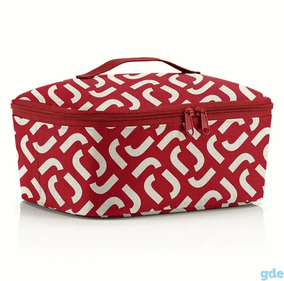 Термосумка coolerbag m pocket signature red, фотография 1