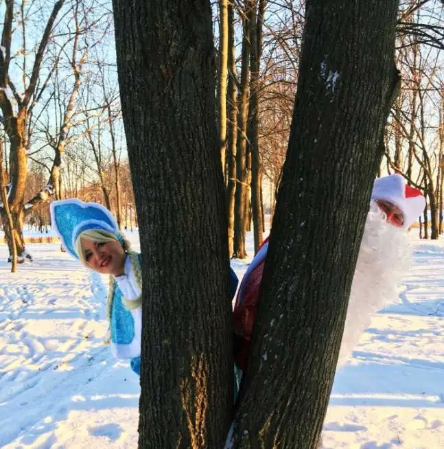Дед Мороз и Снегурочка, фотография 4