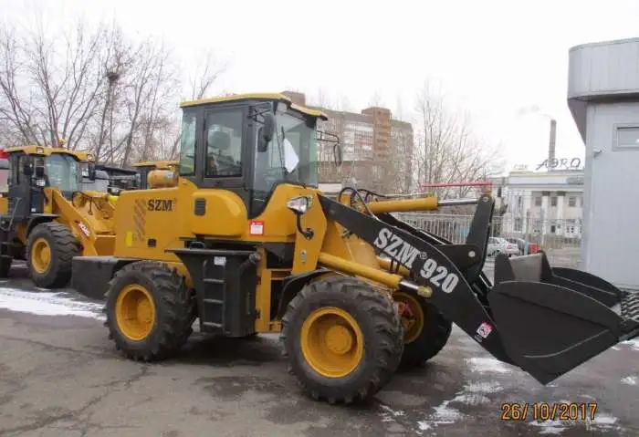Фронтальный погрузчик SZM 920, фотография 7