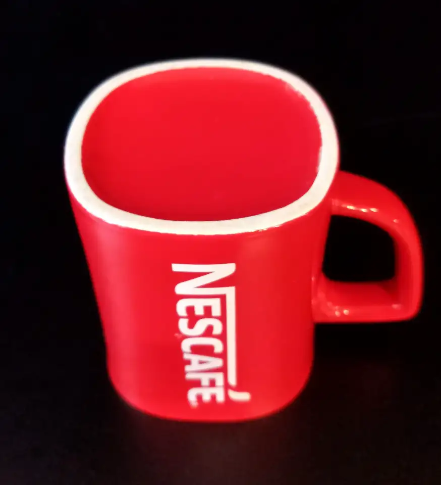 Кружка Nescafe красная, фотография 5