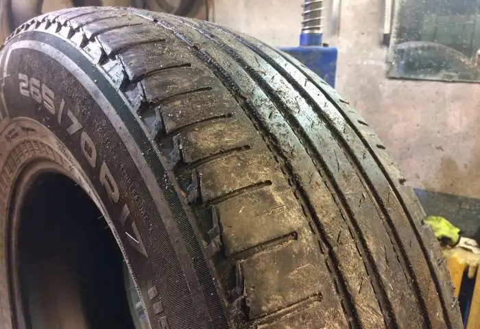 1 шина б/у Nokian Hakka Blue SUV 265/70 R17 115H, фотография 2