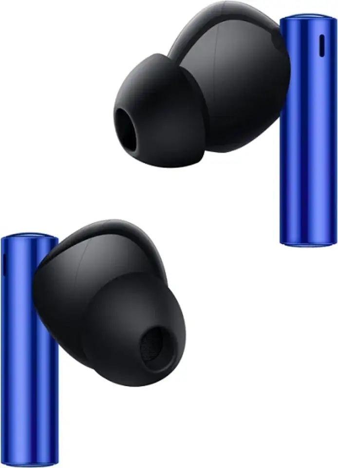 Беспроводные наушники realme buds air 3 nitro blue (нитро синий), фотография 1