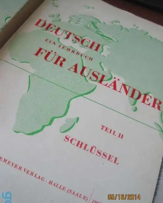 Коучу  Репетитору Знаменитый курс немецкого языка 1962 три книги  два приложения  карта земли Лейпциг, фотография 5