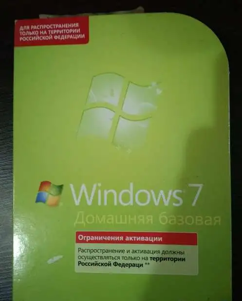 Установочный диск Windows 7, фотография 1