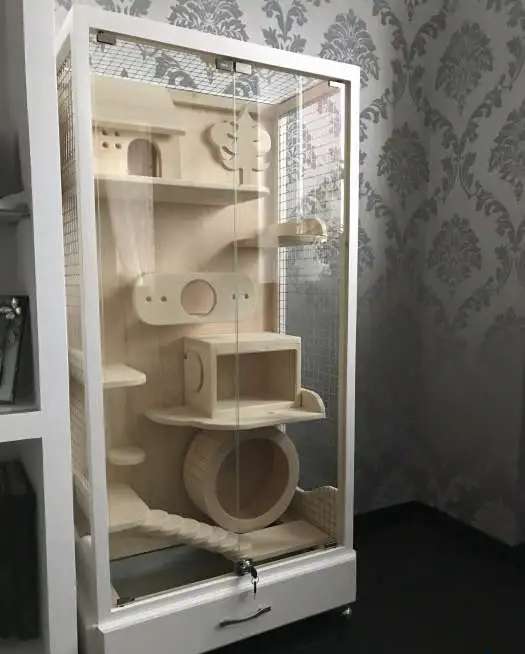 Витрина(клетка) для шиншиллы,белки, фотография 1