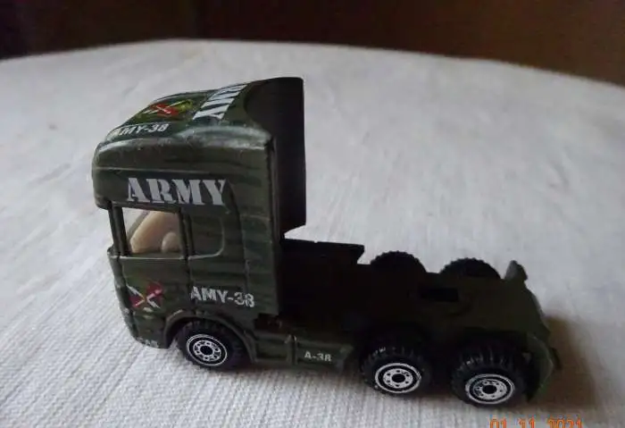 модель армейского тягача ARMY AMY- 38., фотография 1