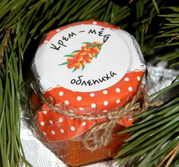 Крем-мед Tatarkin.med, облепиха, 120 г., фотография 1