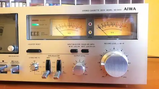 Кассетная дека Aiwa AD-6400, фотография 3