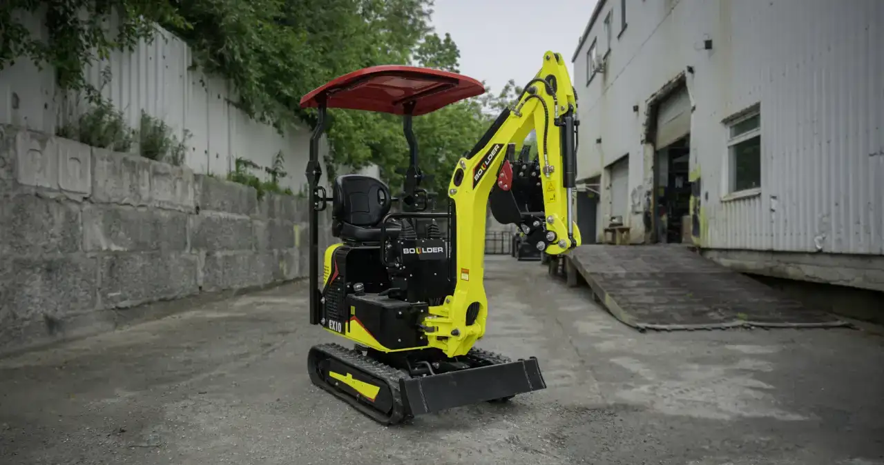 Мини-экскаватор Boulder EX10 /Российская разработка/, фотография 2