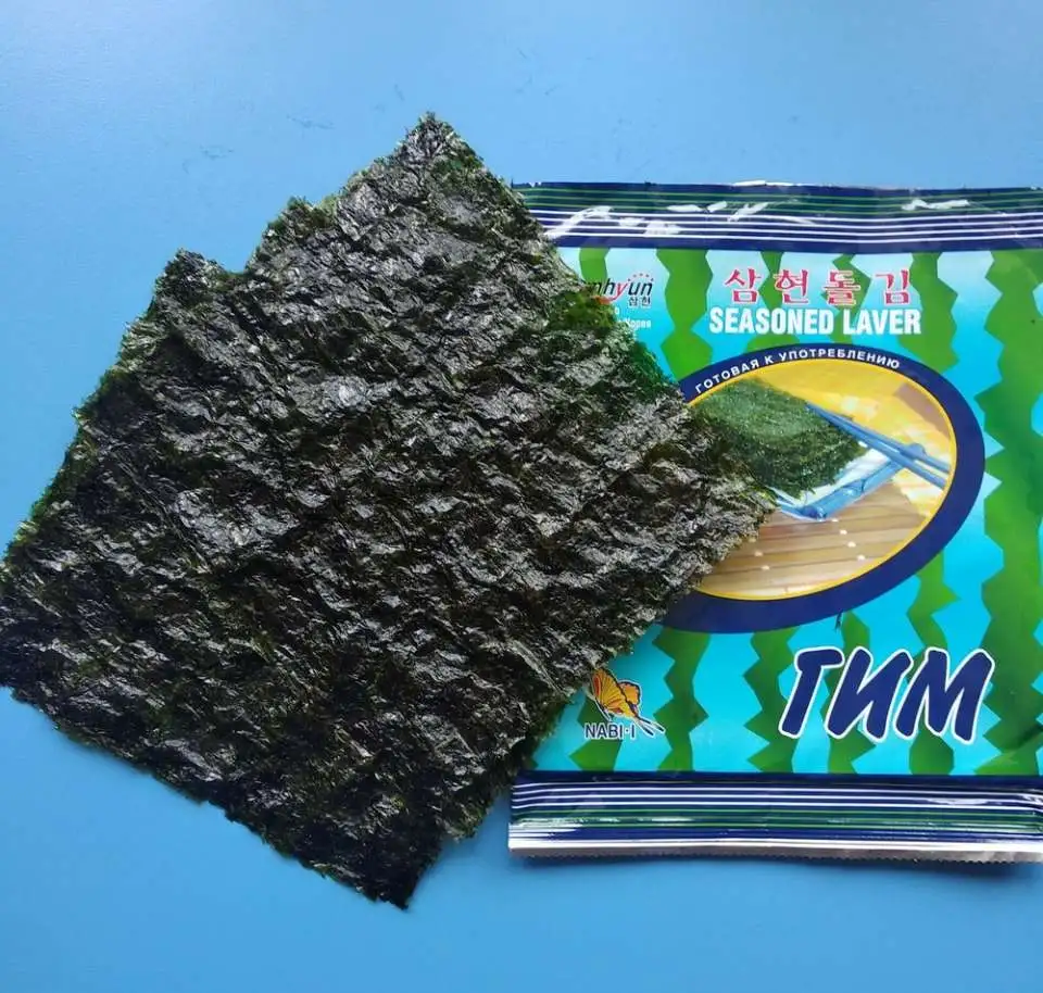 Хрустящая морская капуста гим 20 граммов, фотография 2