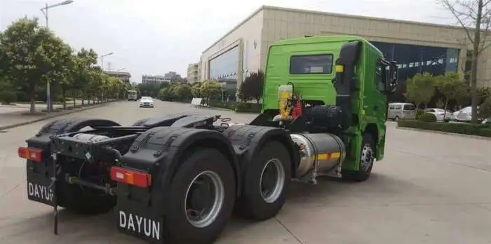 Седельный тягач DAYUN CGC4250, LNG, 6х4, Euro V, подвеска рессора/рессора, фотография 3