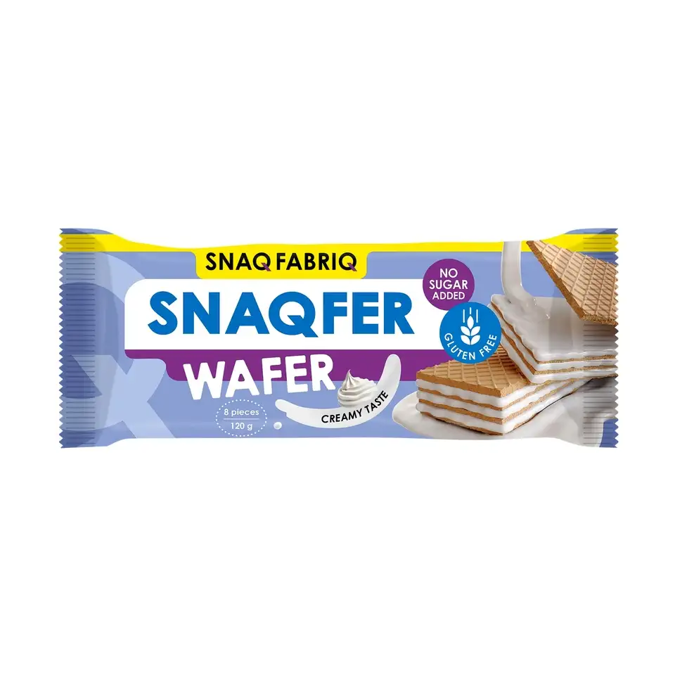 Вафли snaq fabriq - сливочные (120 г), фотография 1