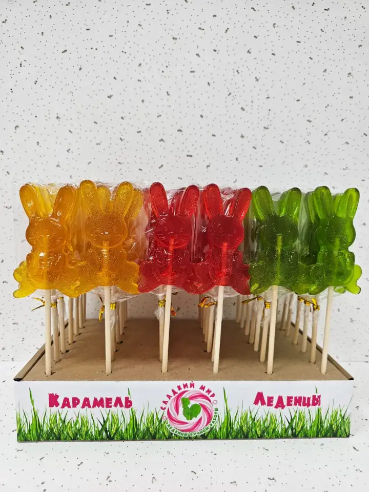Леденцы карамель на палочке., фотография 7