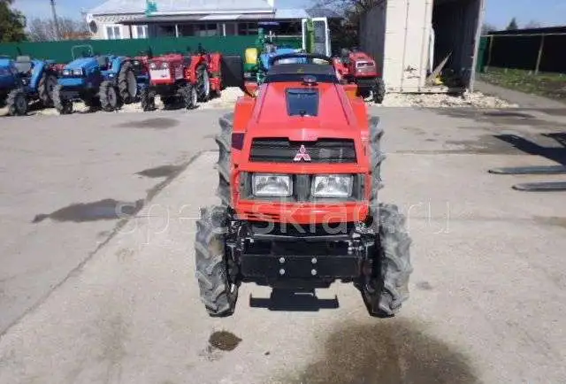 Японский мини трактор MITSUBISHI MTX13D, фотография 3