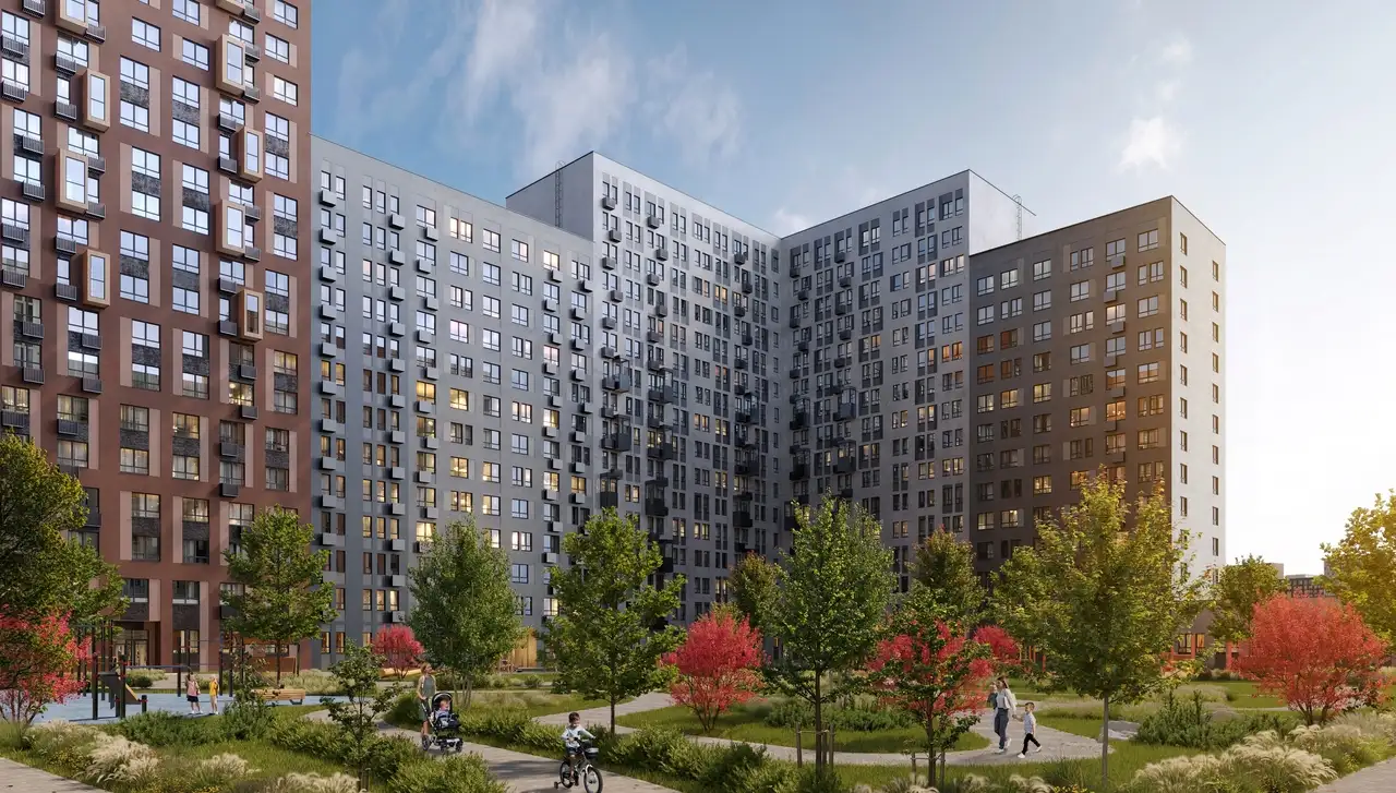 1-но комнатная квартира, 34,74 м², 10 эт., ЖК Молжаниново, фотография 3