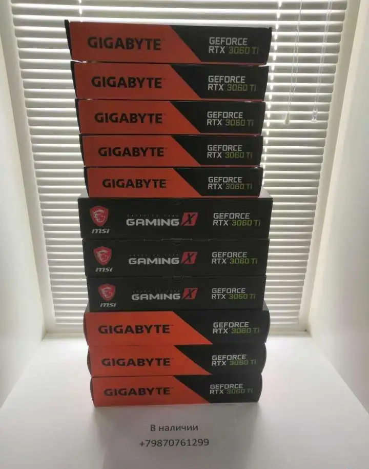 Игровая видеокарта RTX 3060 Ti, фотография 2