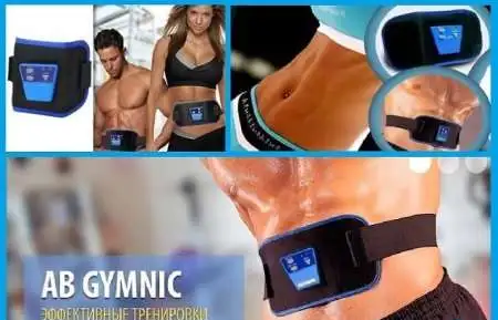 Пояс AB Gymnic (оригинал) гель в комплекте, фотография 2