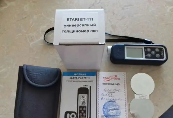 Продам толщиномер ет-111, фотография 4