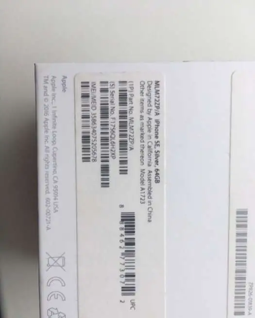 iPhone SE 64gb Silver 1 месяц телефону, фотография 2