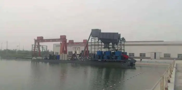 Землесосный снаряд HLC350A, 370м3 по пульпе, 1450м3 вода, фотография 1