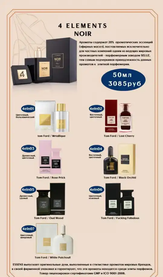 Духи оригинал Essens, фотография 10