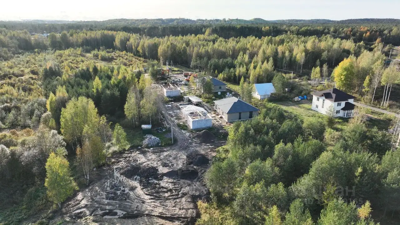 Участки ИЖС в клубном поселке Охта Ривер, Бугровское сельское поселение, деревня Сярьги, Охтинская улица, фотография 4