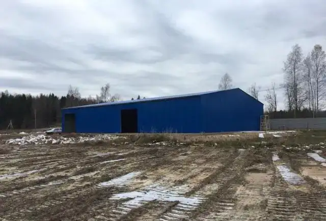 Бастровозводимые склады, ангары, здания из сэндвич панелей, фотография 2