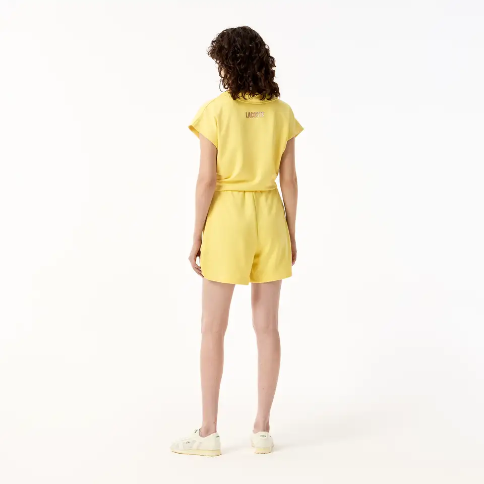 Женские спортивные шорты lacoste с карманами, фотография 2