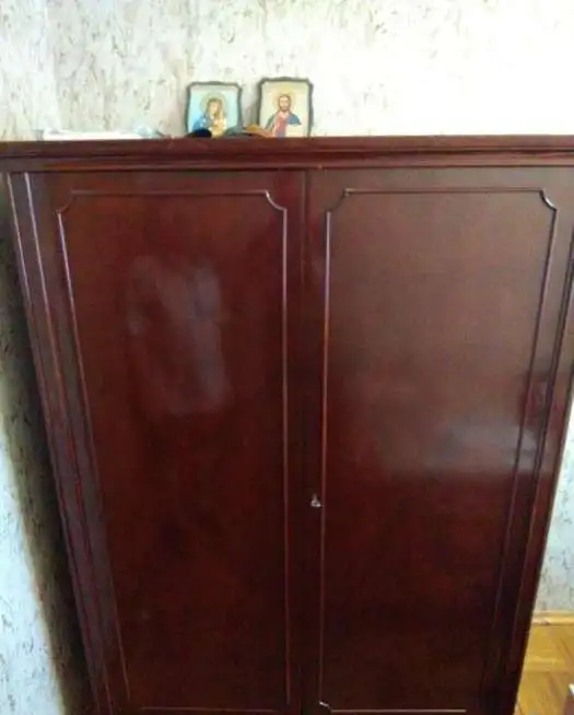 Шкаф двустворчатый, полированный, Румыния, фотография 3
