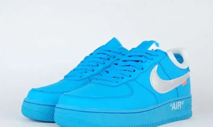 Кроссовки Nike Air Force 1 Low x Off-White MCA Blue, фотография 2