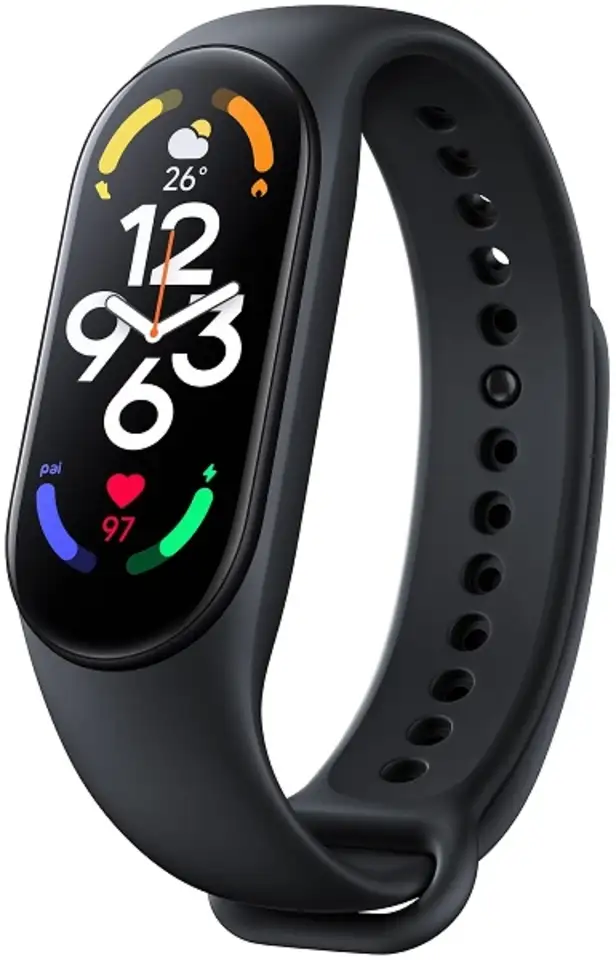 Фитнес-браслет ксиаоми smart band 7 black (черный), фотография 1