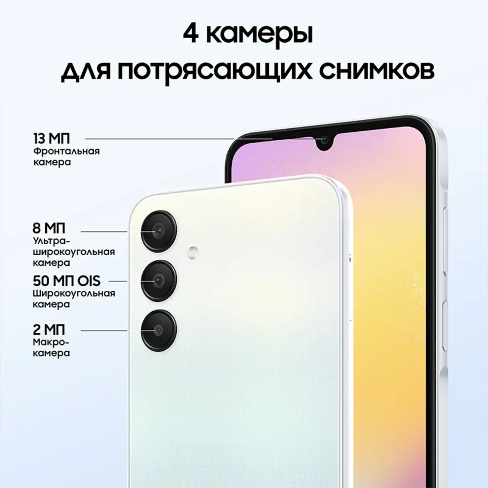 Смартфон samsung galaxy a25 8/256gb голубой eac, фотография 12
