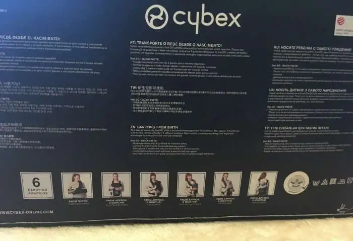 б/у рюкзак-переноска Cybex First., фотография 4