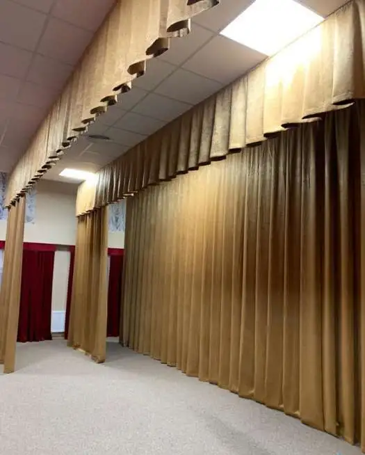 Шторы для театра, шторы для сцены, театральные шторы:, фотография 1