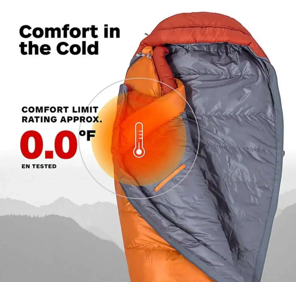 Пуховой спальный мешок Marmot Never Summer. Новый, фотография 1