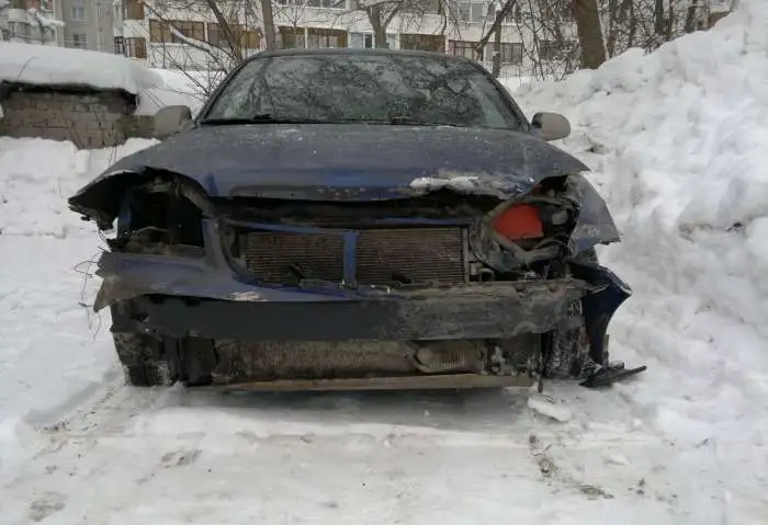 После ДТП Chevrolet Lacetti, фотография 1