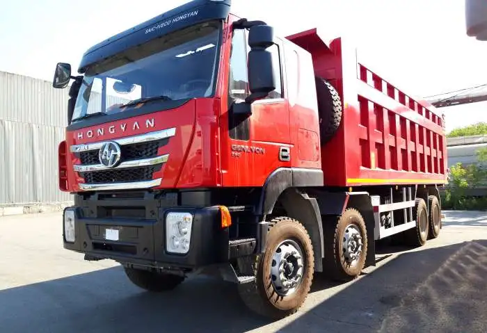 Самосвал Hongyan SAIC-Iveco 8х4, фотография 1