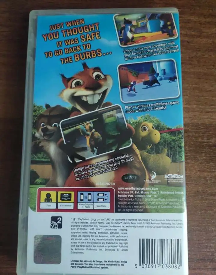 Игра на PSP: Over The Hedge, фотография 3