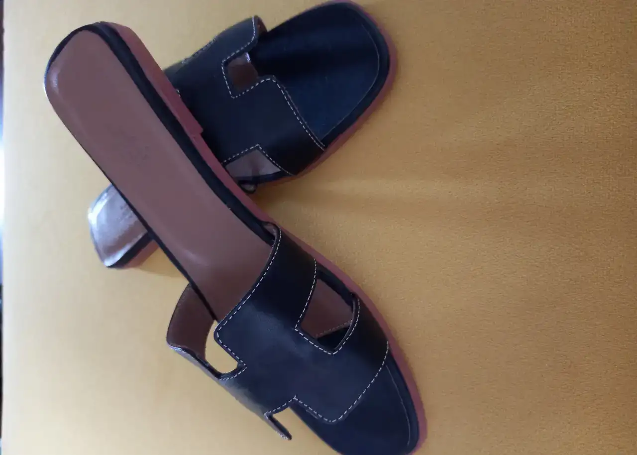 Шлёпанцы hermes, фотография 2