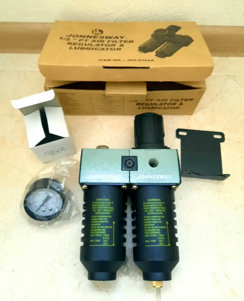 JW JAZ-6704A Модульная группа для подготовки воздуха 12 в пневмолинии, фотография 1