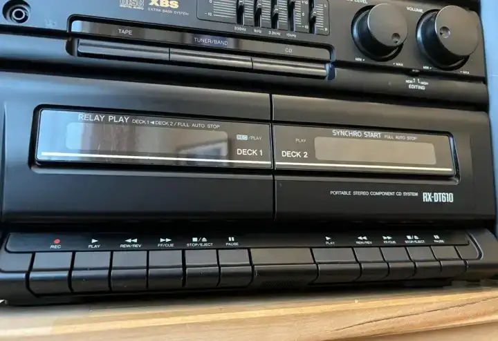 Магнитола Panasonic RX-DT610 не использовалась, фотография 10