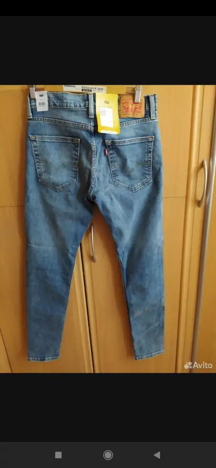 Джинсы мужские levis skinny taper, фотография 4