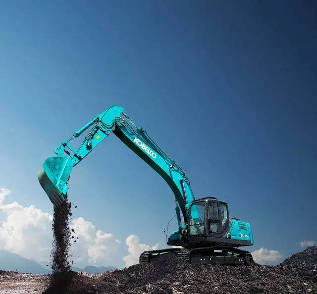 Японский Экскаватор Kobelco SK260LC-8, фотография 3