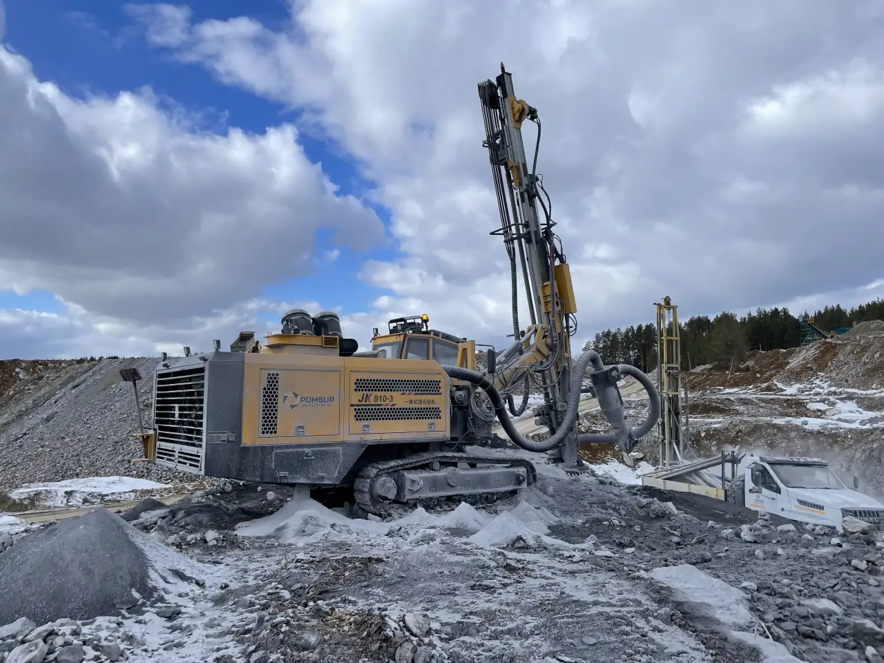 Запчасти гусеничного хода буровых установок JK810-3, фотография 1