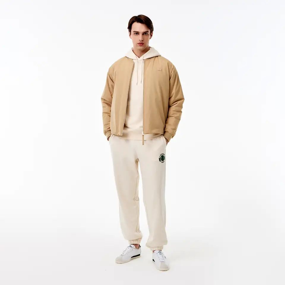 Мужская стеганая водоотталкивающая куртка-бомбер lacoste, фотография 5