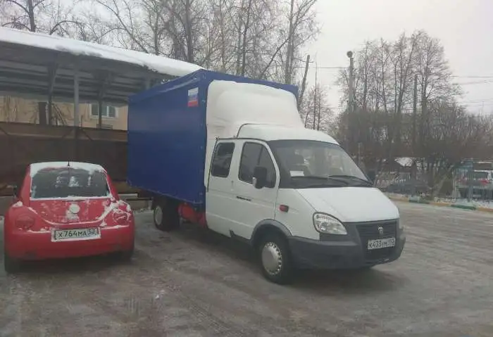 Переезды доставка Газель 5 мест 18 м3 + грузчики, фотография 1