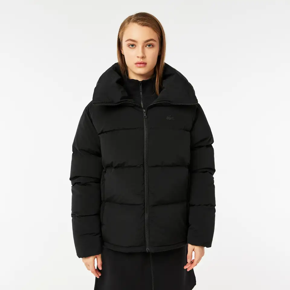 Женский пуховик lacoste quilted puffer, фотография 1
