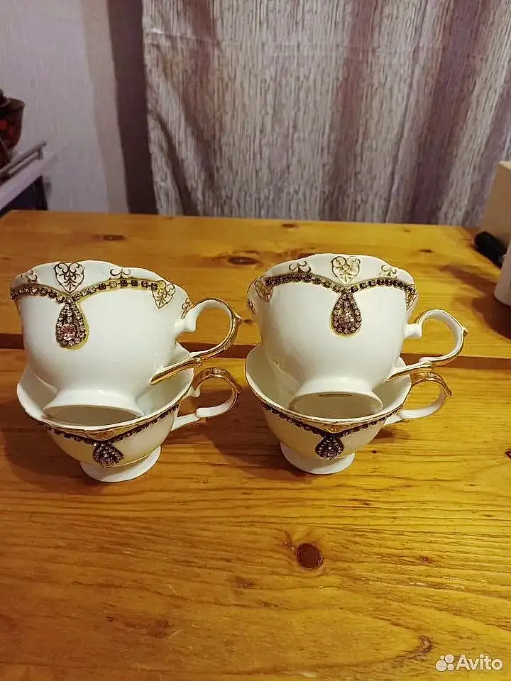 Чайные чашки Lefard. 4 штуки. Цена за всё сразу., фотография 6